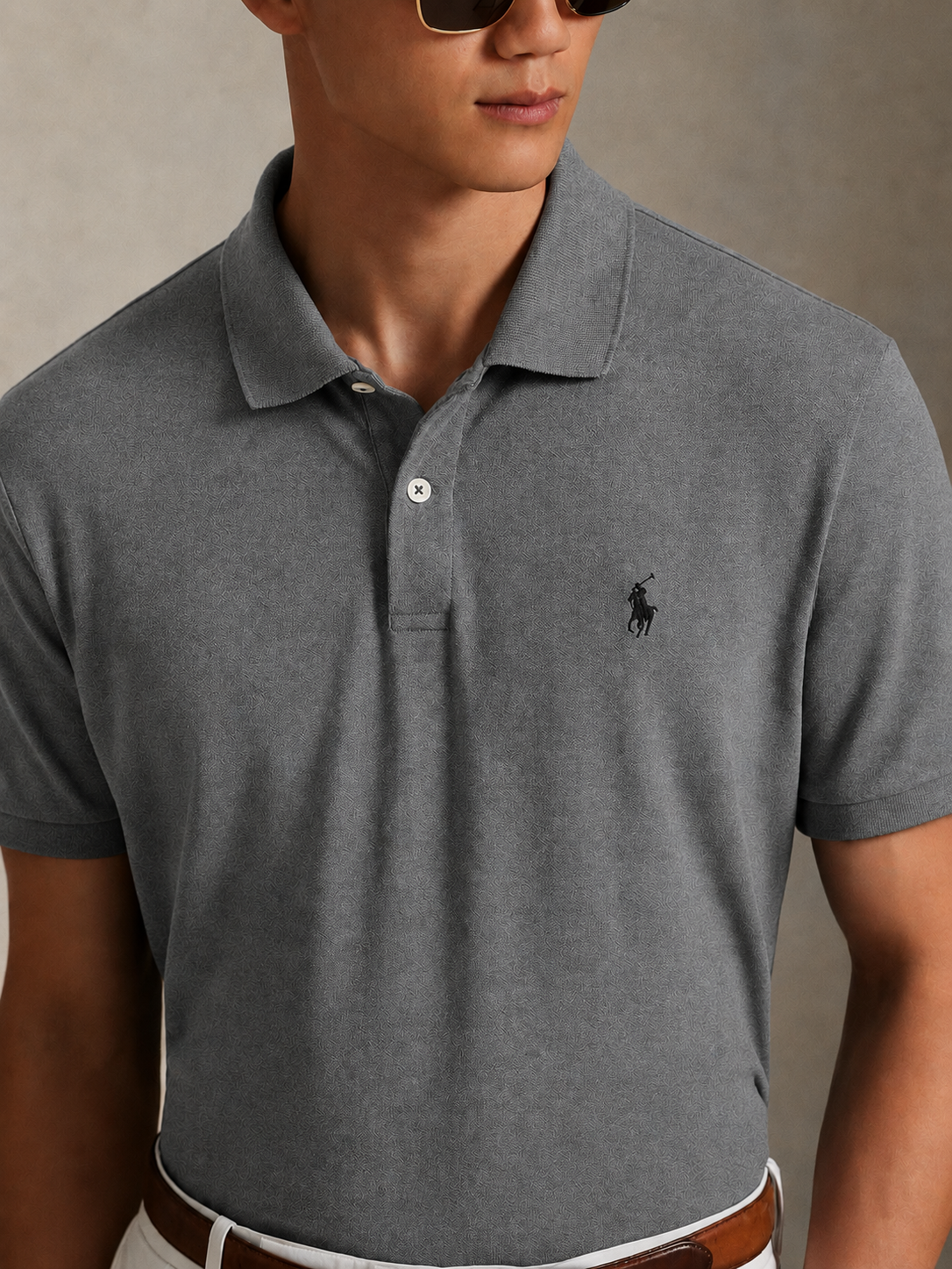 Men’s Premium Breathable Polo Shirt – Slim Fit Cotton Summer Tee